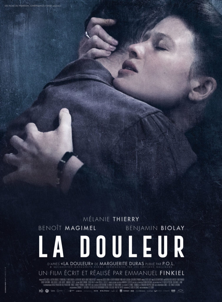 Affiche du film La douleur d'Emmanuel Finkiel, 2018.