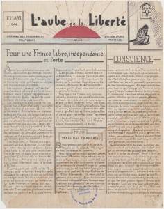 L'Aube de la liberté. Coll.MRN