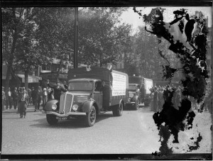 Aide à l'Espagne républicaine, août 1936. Coll. MRN –  fonds dit du Matin.