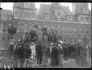 Libération de Paris, août 1944. Coll. MRN –  fonds dit du Matin.